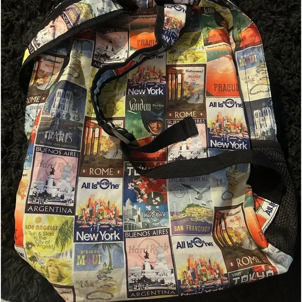 Hard Rock Lightweight Backpack New! With tags